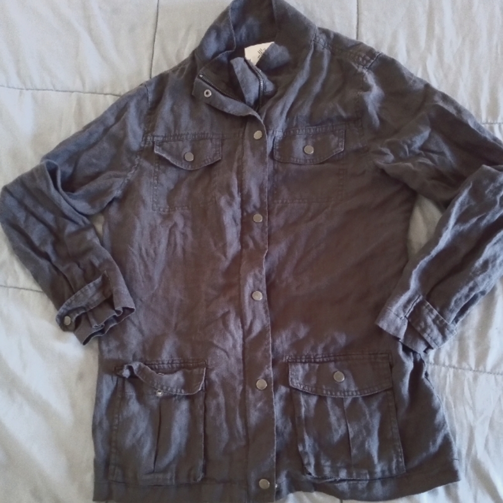 Artisan NY 100% linen jacket
